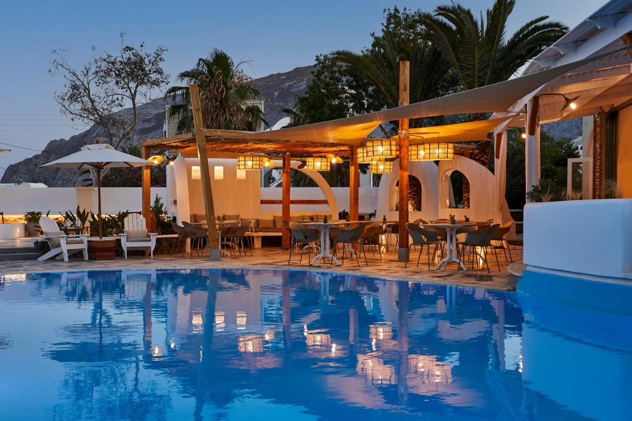 Hermes Hotel Kamári Dış mekan fotoğraf