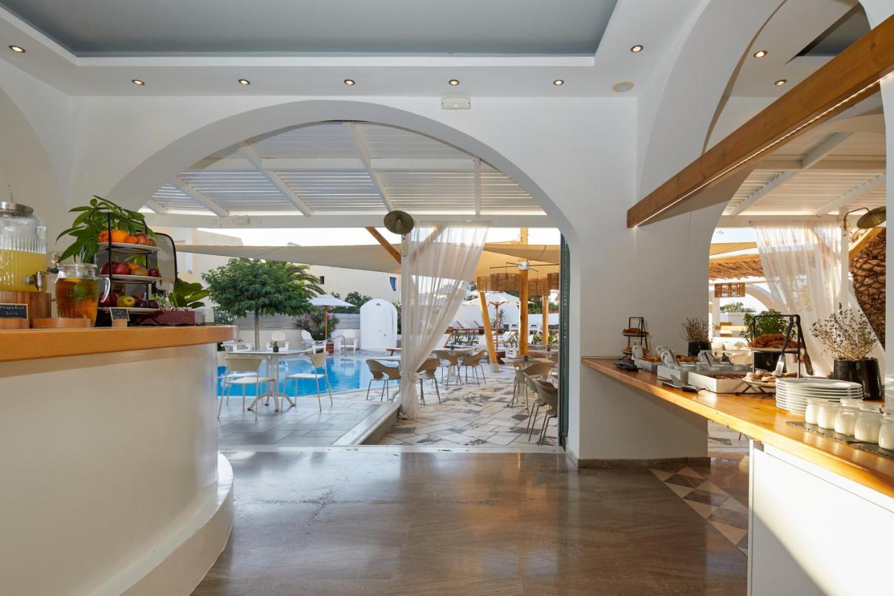 Hermes Hotel Kamári Dış mekan fotoğraf