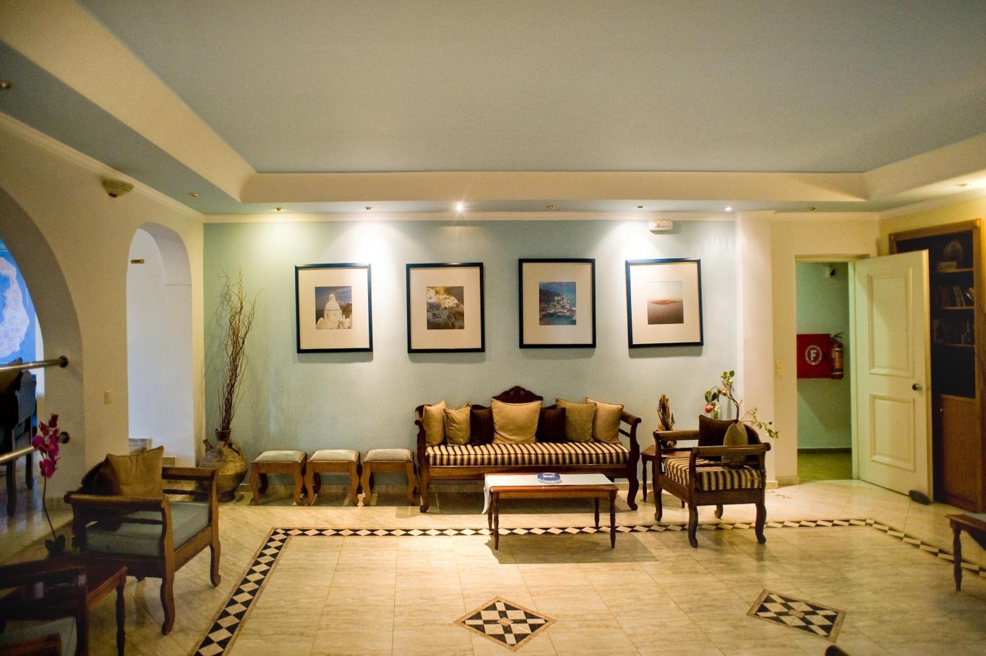 Hermes Hotel Kamári Dış mekan fotoğraf